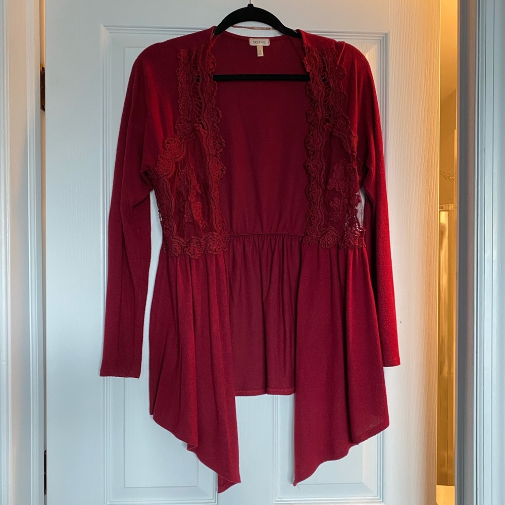 🌟SOLD🌟 Dark red sweater